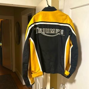 Vintage Triumph Motorcycles jacket L